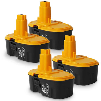 4 Pack For Dewalt DC9096 18V Battery 4.8Ah Ni-Mh Replacement with DC9310 battery charger For Dewalt 7.2V-18V XRP Ni-cd &Ni-mh battery  | clearance
